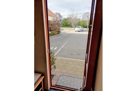 Accessible Studio Unit doorway